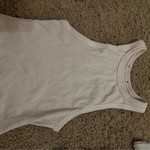 zara white tank